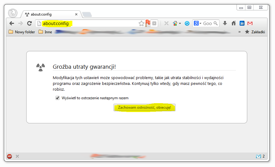 about:config